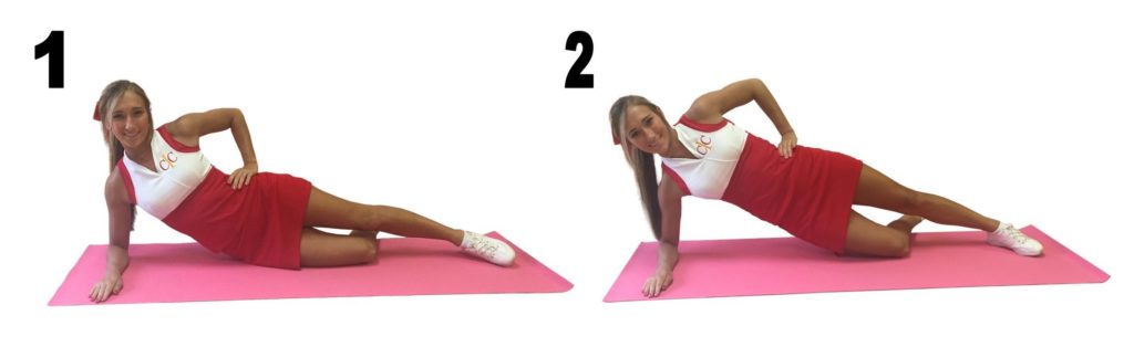 Chair side plank for beginners - YouTube